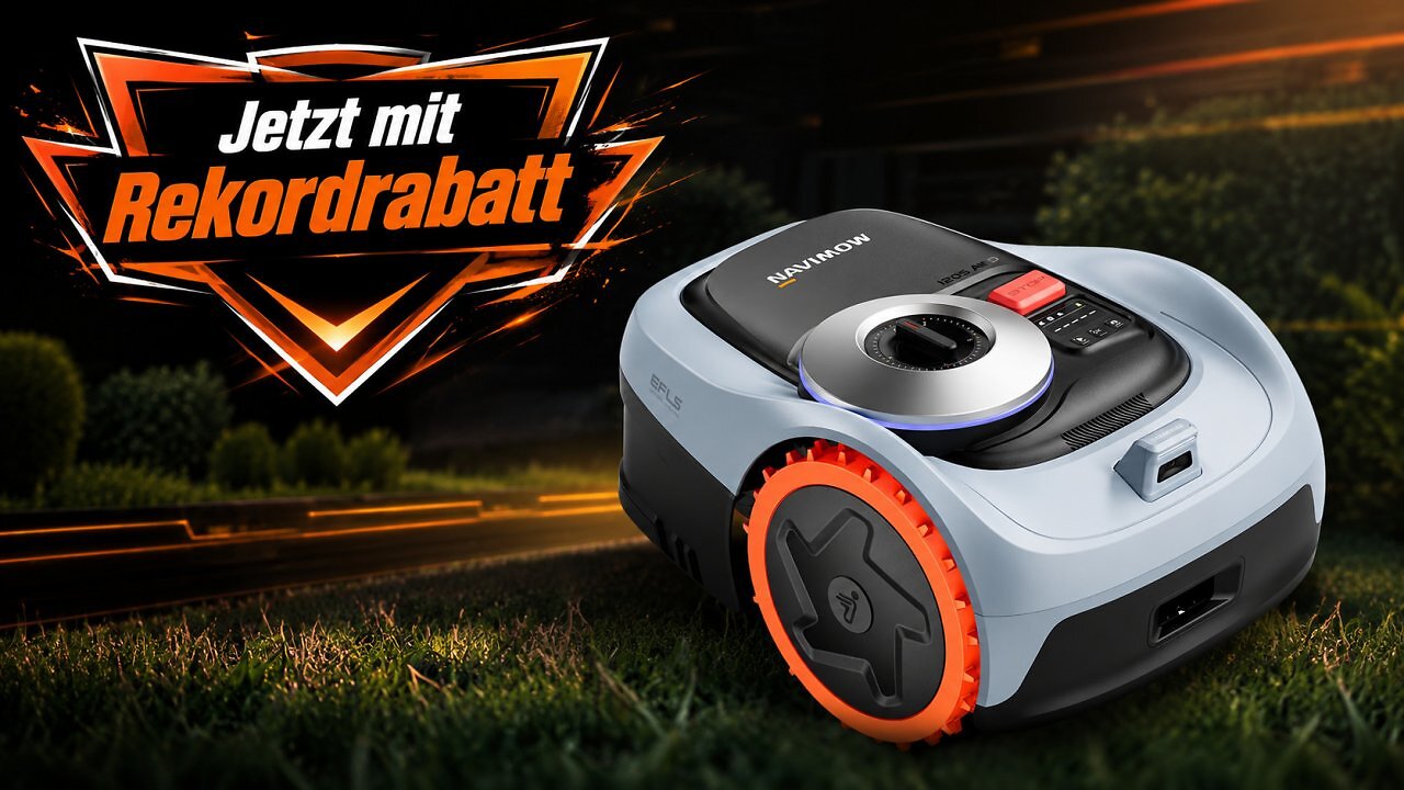 [01/06/2026] Amazon drückt den Preis auf Rekordtief: Segway Navimow i205 AWD bringt Allrad, LiDAR und 45 % Steigfähigkeit