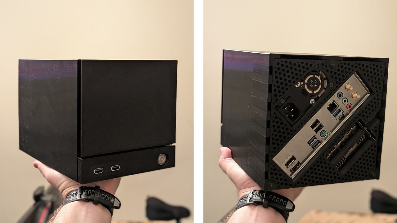 [25/06/2026] Ein SFF-PC mit RTX 5060 in einem 3D-gedruckten Mini-ITX-Gehäuse will eine günstigere Alternative zur Steam Machine liefern.