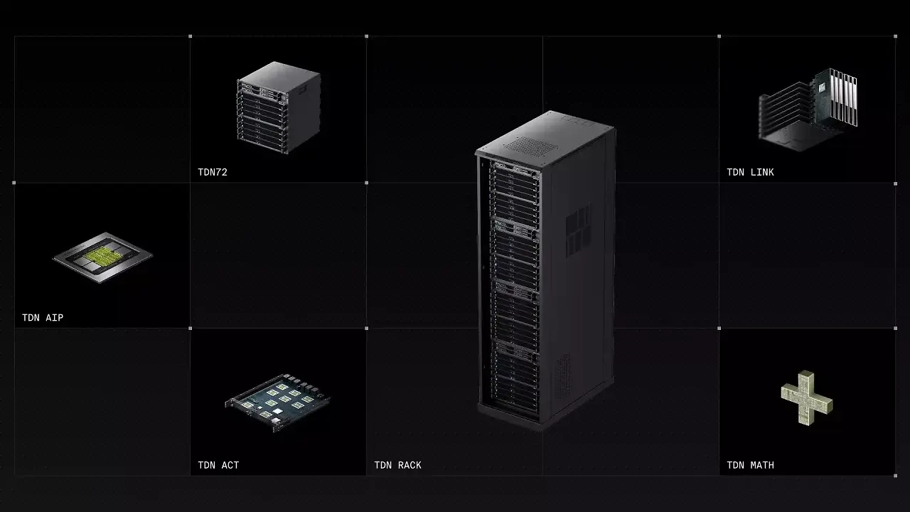[16/06/2026] Tensordyne Napier: Das Ökosystem aus TDN AIP, TDN Pod und TDN Rack zielt auf Nvidia.