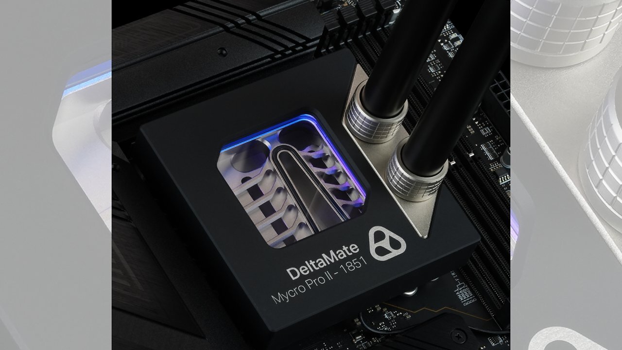 [15/06/2026] Der Deltamate CPU Block MP2 für LGA1851 wurde von Thermal Grizzly zwar schon gezeigt, wartet aber noch auf Händlerlistungen. Eine AMD-Version steht hingegen für 349,90 Euro zur Verfügung.