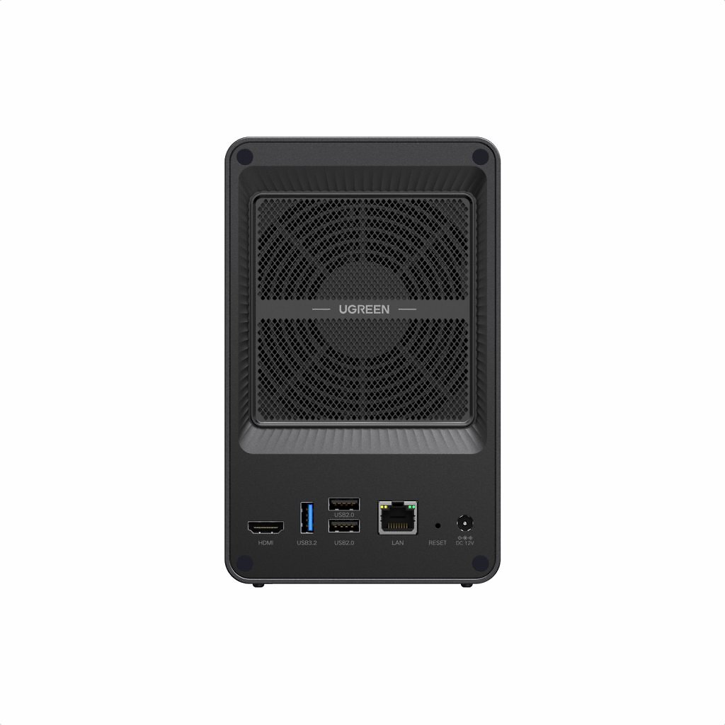 Anschlüsse der NAS Ugreen DXP 2800 GT