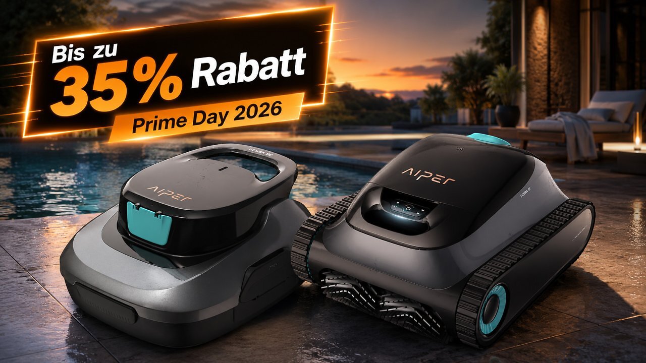 [26/06/2026] Pool putzt sich selbst: Amazon senkt Aiper-Roboter auf Tiefstpreis – über 6.000 Käufer schlagen zu