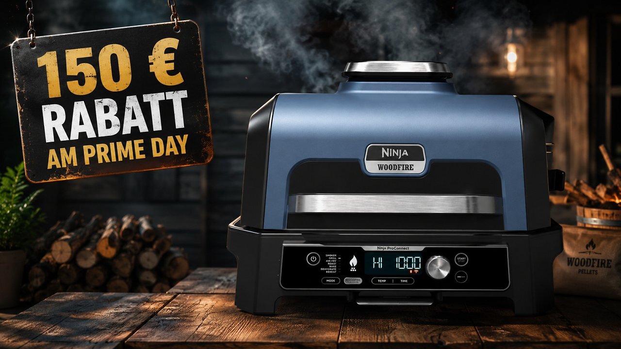[26/06/2026] Platz 1 bei Amazon: BBQ-Smoker von Ninja fällt 150 € am Prime Day&nbsp;– Deal gilt nur noch Stunden