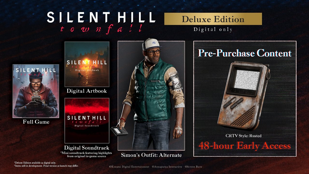 [04/06/2026] Silent Hill: Townfall - Deluxe Edition