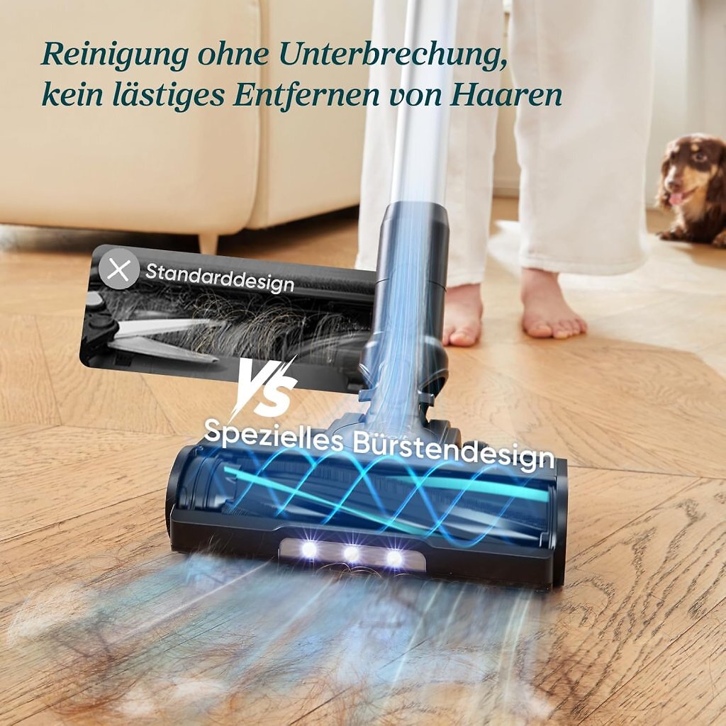 [10/07/2026] Die Anti-Tangle-Bürste verhindert Haarverwicklungen.