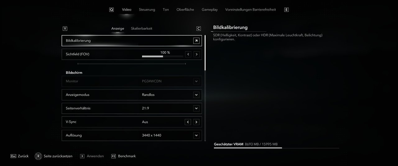 Assassin's Creed Black Flag Resynced - Menü - 01 - Anzeige I