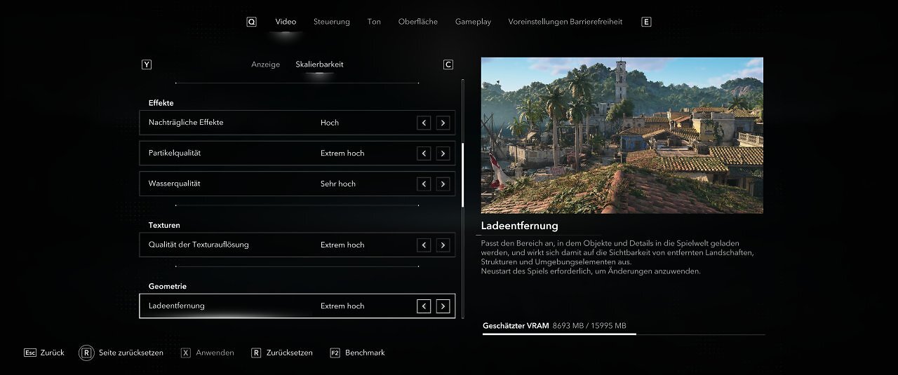 Assassin's Creed Black Flag Resynced - Menü - 05 - Skalierbarkeit II