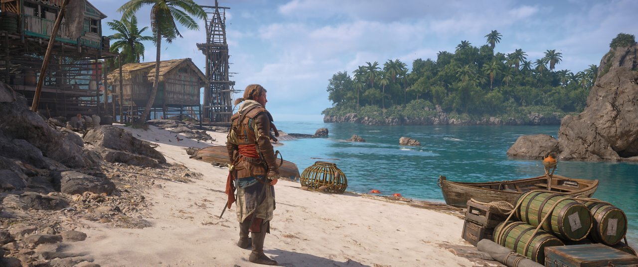 Assassin's Creed Black Flag Resynced - Detailvergleich - 12 - Extrem hoch, RT erweitert, sehr hoch