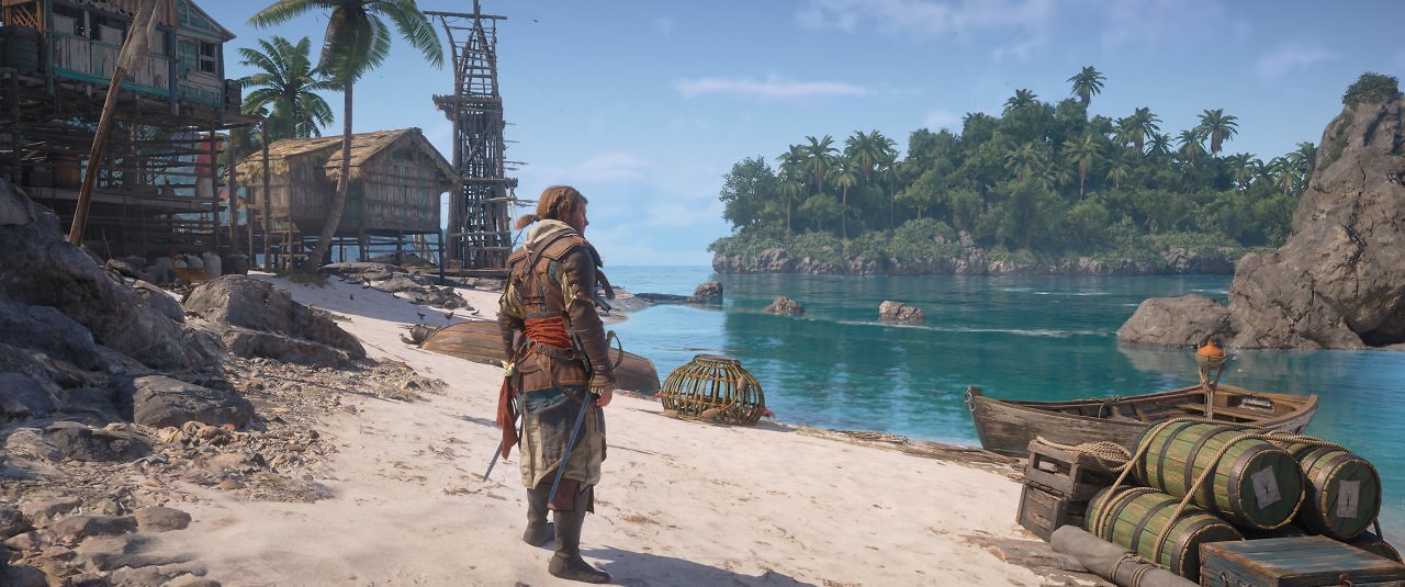 Assassin's Creed Black Flag Resynced - Detailvergleich - 13 - Extrem hoch, RT Standard, sehr hoch