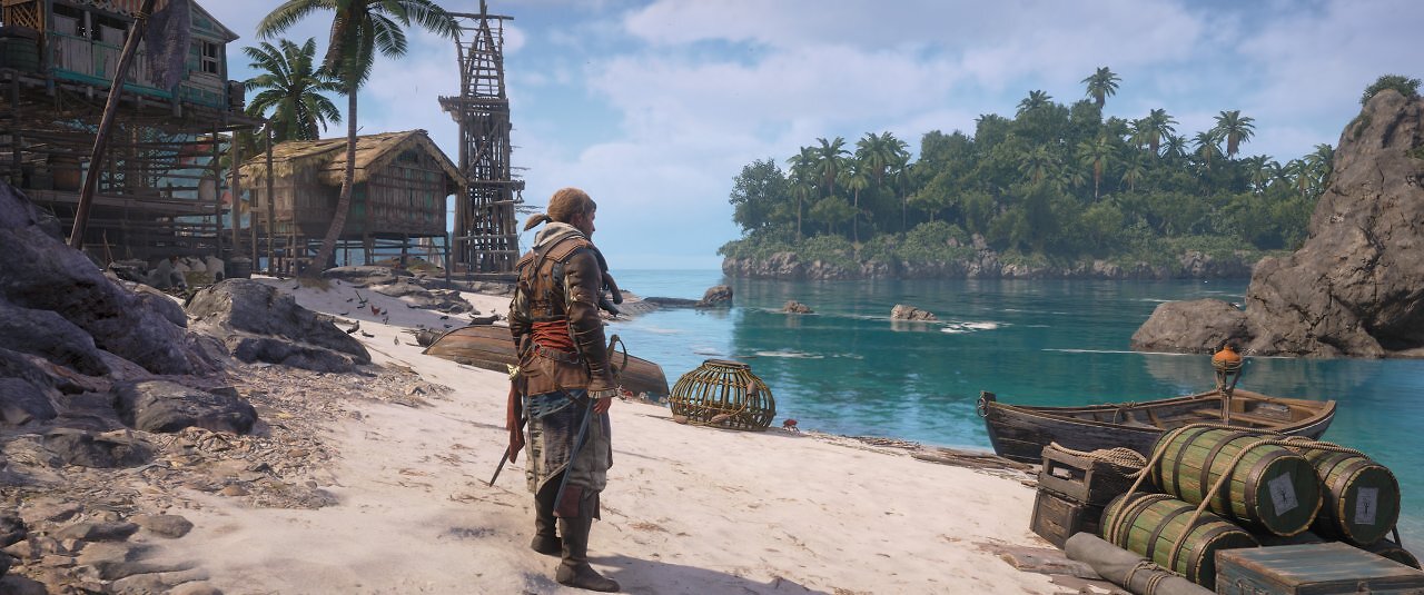 Assassin's Creed Black Flag Resynced - Detailvergleich - 17 - Mittel, RT aus