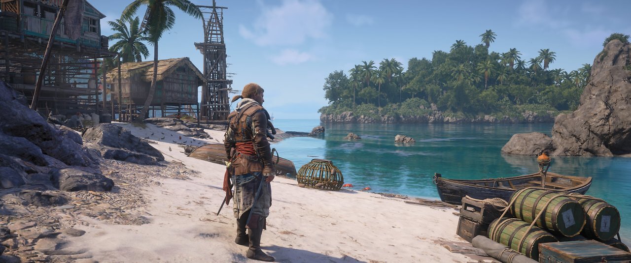 Assassin's Creed Black Flag Resynced - Detailvergleich - 18 - Niedrig, RT aus