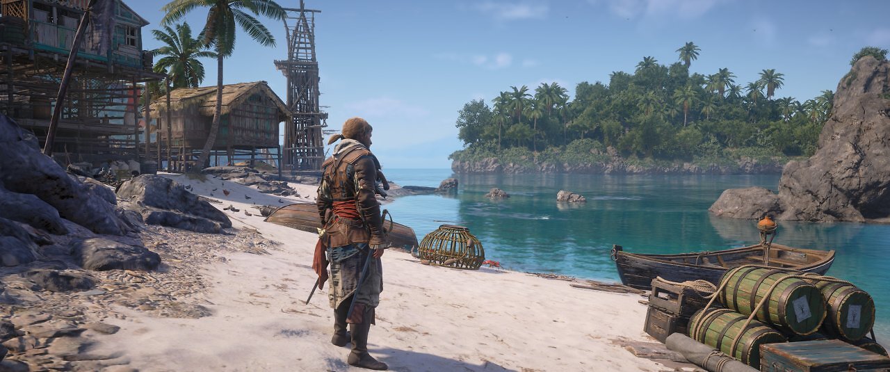 Assassin's Creed Black Flag Resynced - Detailvergleich - 19 - Sehr niedrig, RT aus