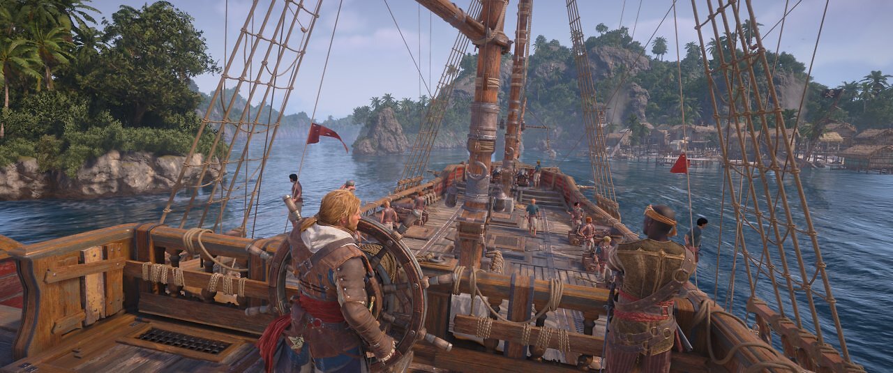 Assassin's Creed Black Flag Resynced - Detailvergleich - 28 - Niedrig, RT aus