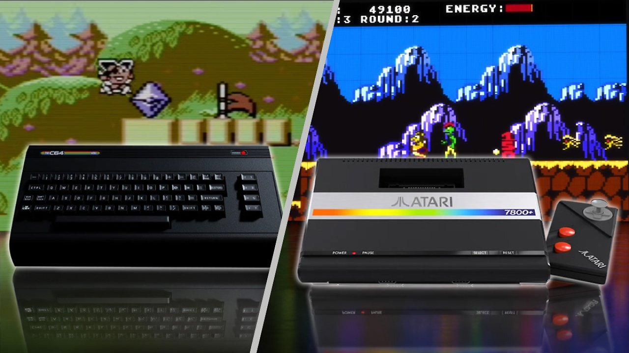 [27/07/2026] Zwei Retro-Legenden der 80er trennen nur 11 Cent: Atari 7800+ gegen THEC64 Mini
