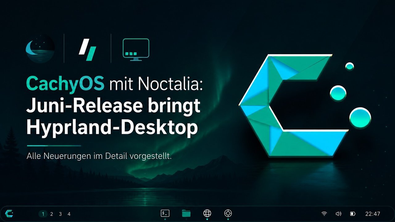 [01/07/2026] CachyOS: Juni-Release bringt Hyprland-Desktop