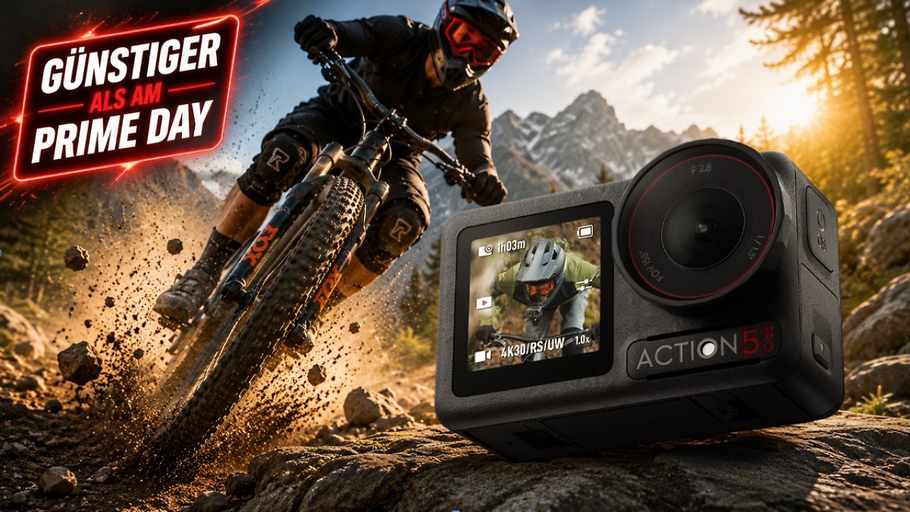 [18/07/2026] DJI Osmo Action 5 Pro: 4K-Actioncam als Topmodell jetzt günstiger als am Prime Day