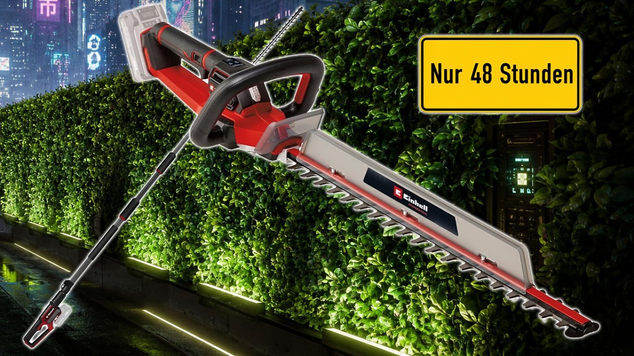 [13/07/2026] Bei Amazon nie billiger: 18V Heckenschere von Einhell Professional im 48 Stunden Sale (1)
