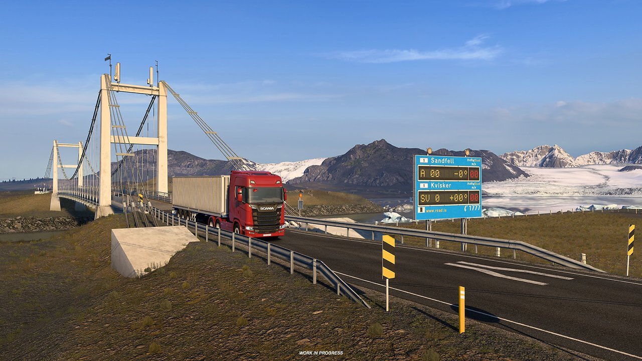 [15/07/2026] Auf dem Weg zum Release des kommenden Island-DLCs für den Euro Truck Simulator 2 präsentiert SCS Software die dortige Welt der Brücken. (3)