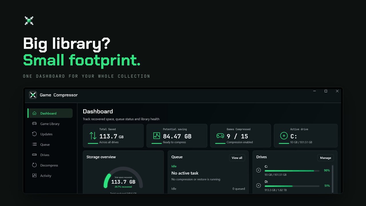 [26/07/2026] Steam-Tool komprimiert Spiele bis zu 50 Prozent kleiner
