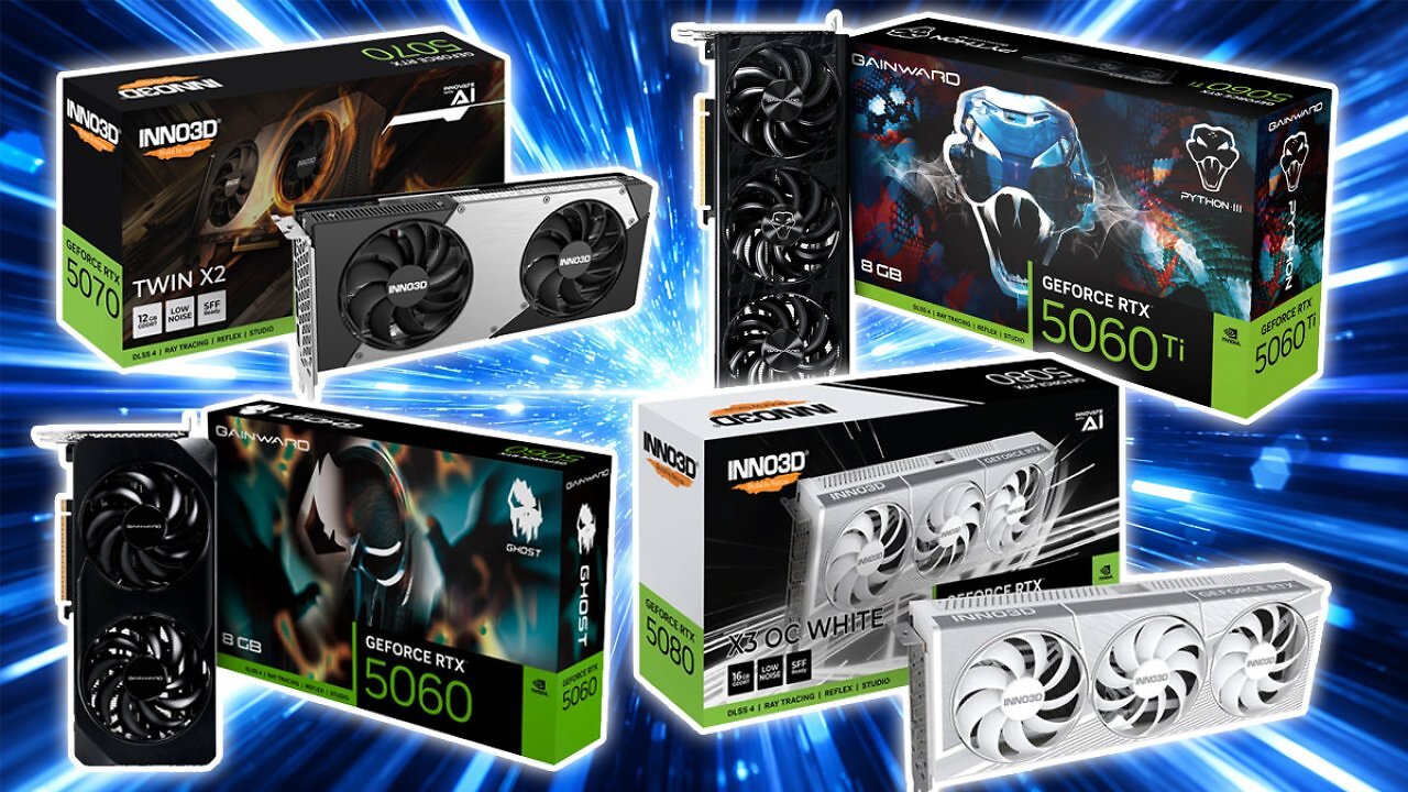 [17/07/2026] Bis ca. 70 Euro unter Vergleichspreis: Alternate rabattiert RTX 5060 bis 5080 deutlich