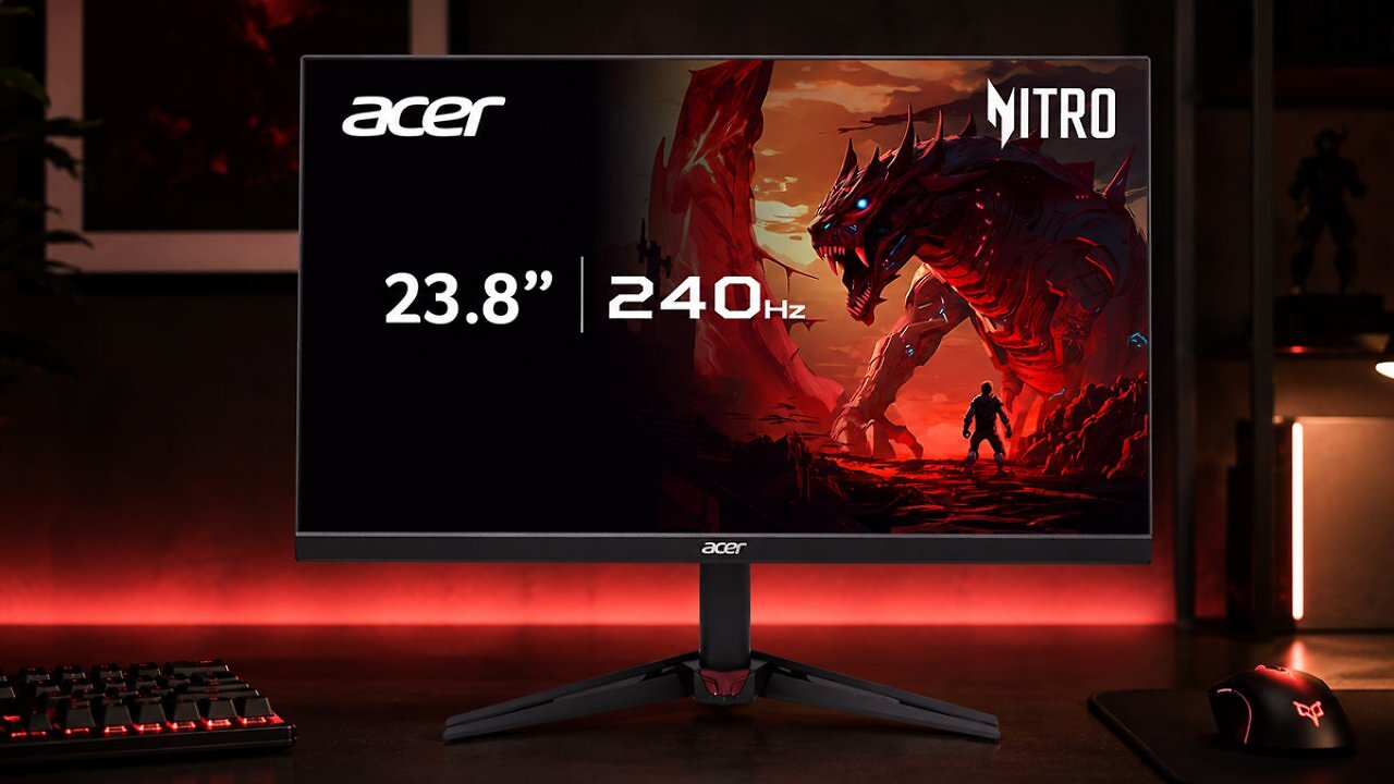 [14/07/2026] Eine der ganz wenigen 240-Hertz-Monitore bis 100 Euro: Acer Nitro zum Amazon-Aktionspreis