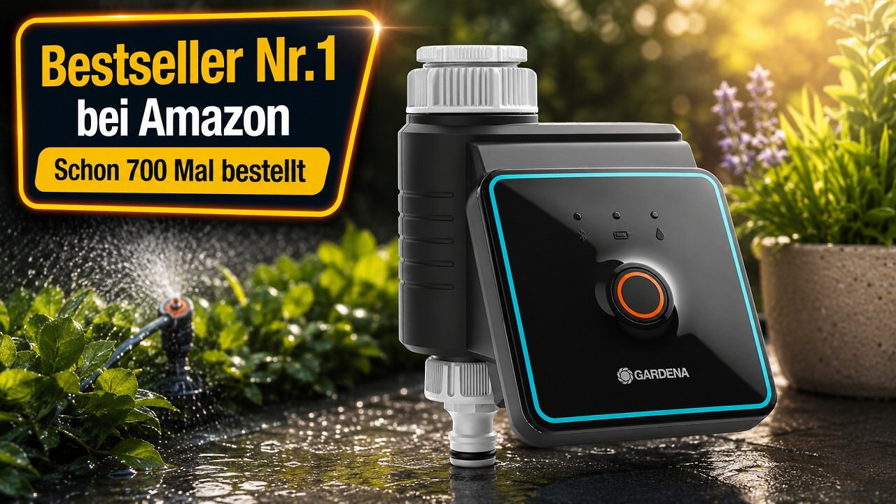 [13/07/2026] Teilweise schon vergriffen: Gardena-Bewässerungssteuerung für 41,41 € wird bei Amazon stark nachgefragt
