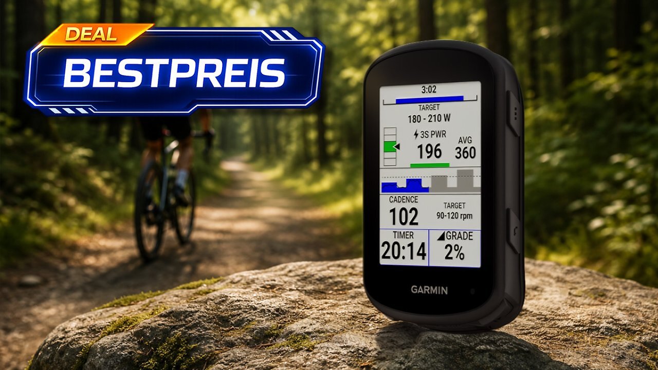 [15/07/2026] Garmin Edge 540 GPS-Fahrradcomputer zum Bestpreis: Versteckter Amazon-Rabatt drückt den Preis
