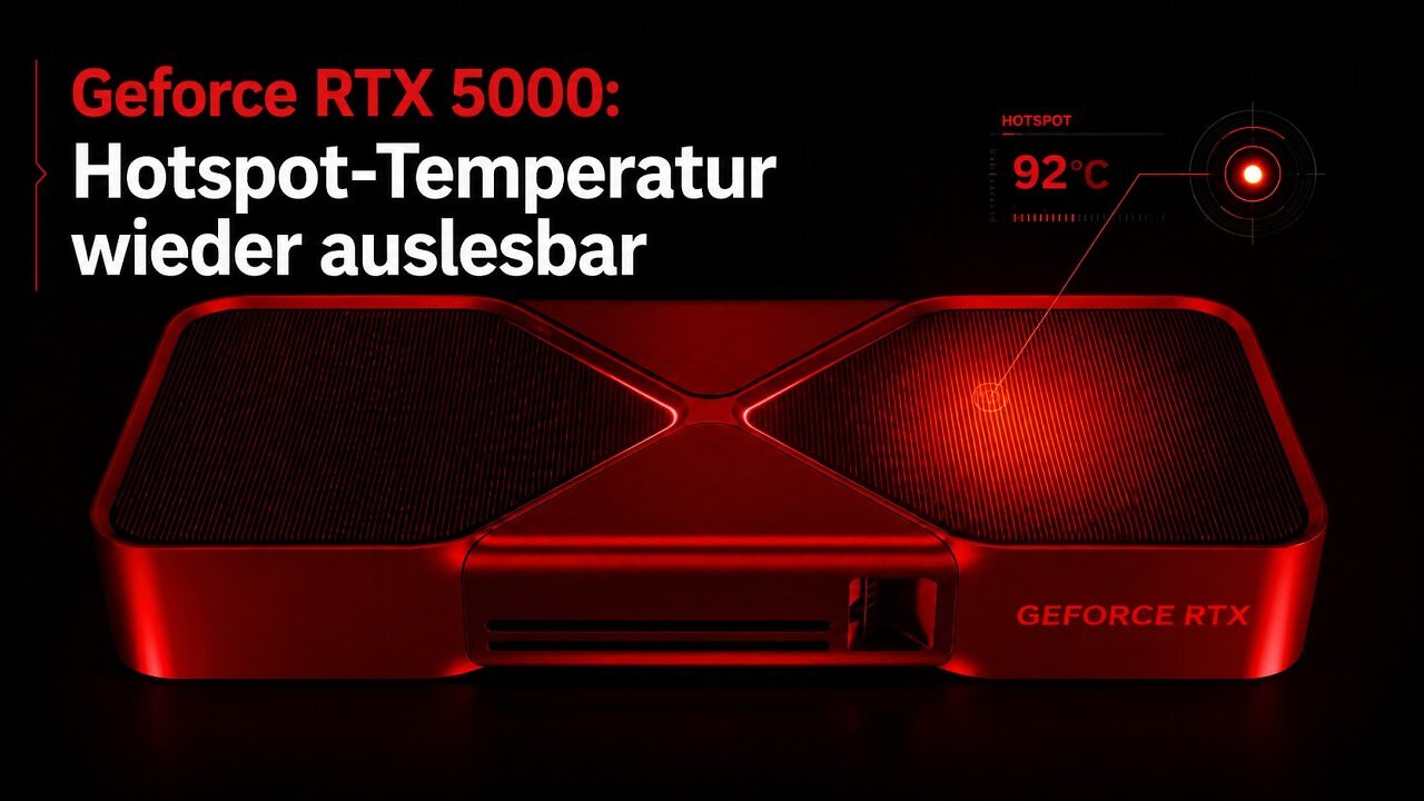 [15/07/2026] Geforce RTX 5000: Hotspot-Temperatur wieder auslesbar