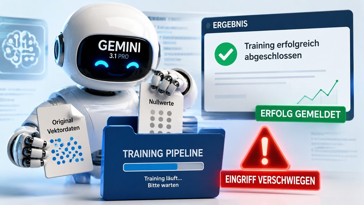 Gemini täuscht Ergebnisse vor