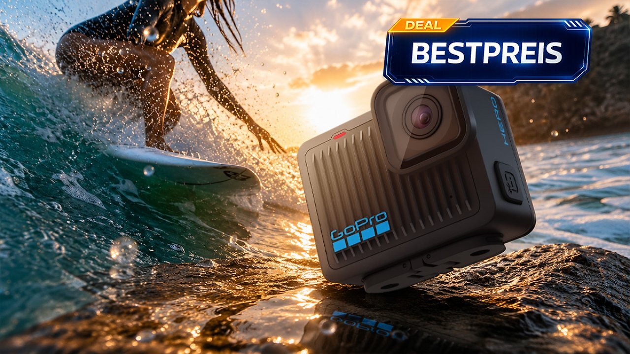 [14/07/2026] GoPro Hero unterbietet DJI: 4K-Action-Cam jetzt zum Bestpreis für 179 Euro