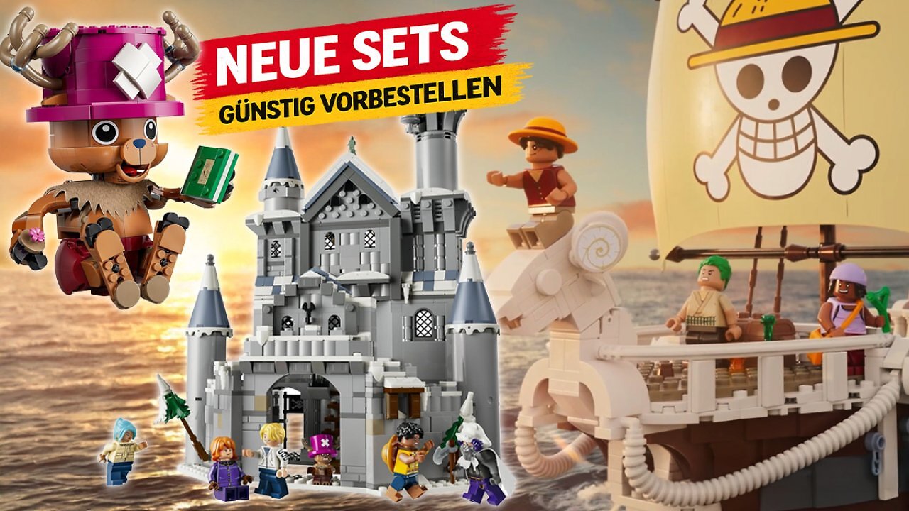 [18/07/2026] Lego One Piece: Neue Sets günstiger vorbestellen - Flying Lamb nur 1 Cent über Bestpreis