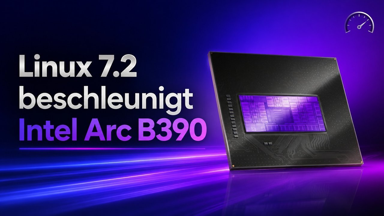 [22/07/2026] Linux 7.2 beschleunigt Intel Arc B390 deutlich
