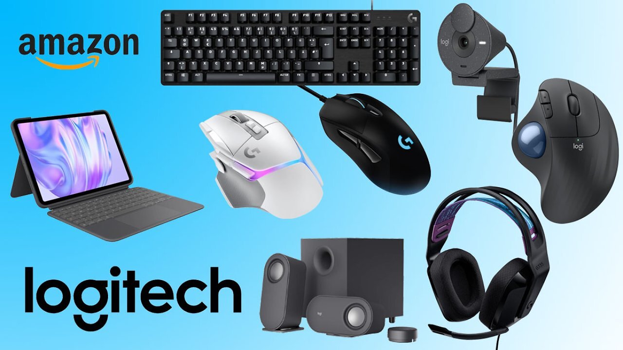 [13/07/2026] Rabatte bis 60%: PC-Zubehör von Logitech für Gaming & Office - befristete Amazon-Sonderangebote