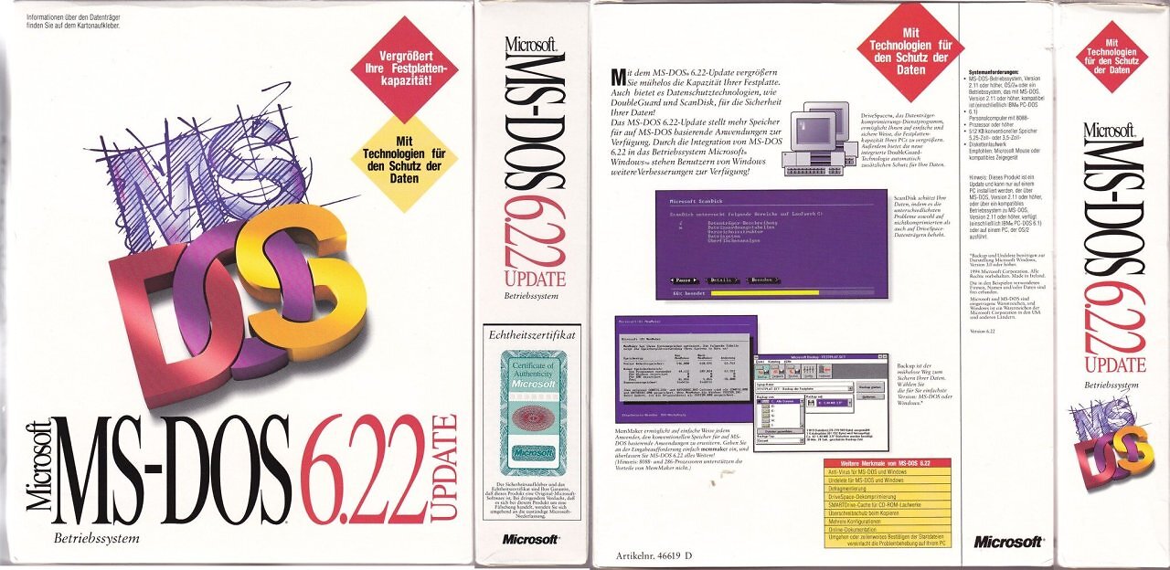[27/07/2026] MS-DOS 6.22