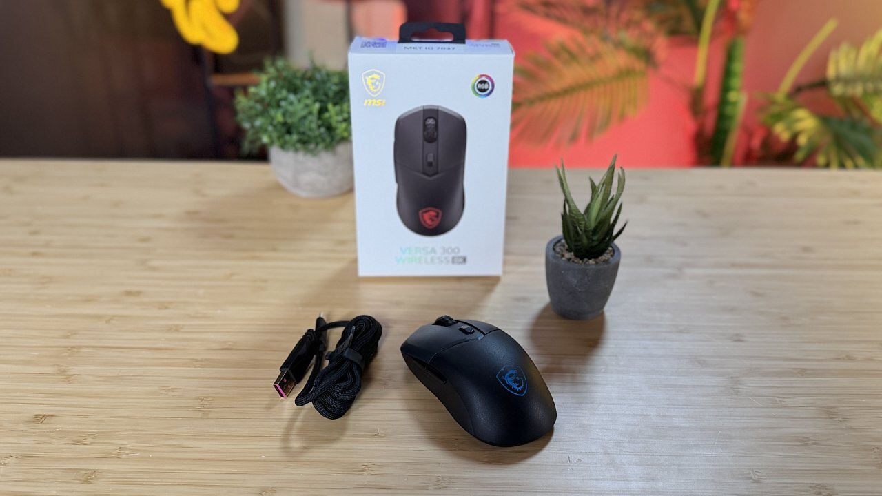 [20/07/2026] MSI Versa 300 Wireless 8K im Test: Wie viel Gaming-Maus bekommt man für 50 Euro