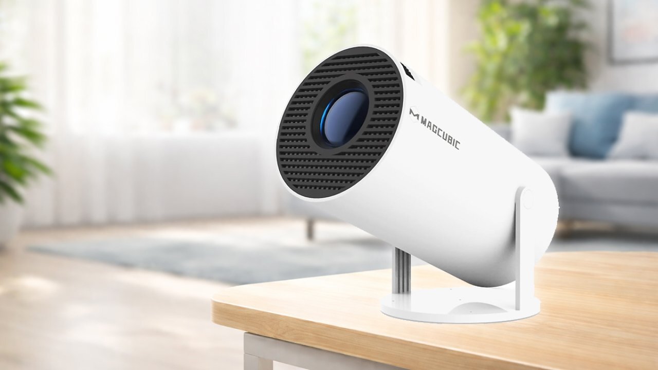 [22/07/2026] Magcubic Mini Beamer 4K Unterstützt Android 14, Smart Projector 5G WiFi 6 BT 5.4, Mini Projektor Full HD 1080P Unterstützt 200ANSI Auto Horizontal Trapezoid Correction (weiß) bei Amazon im Angebot