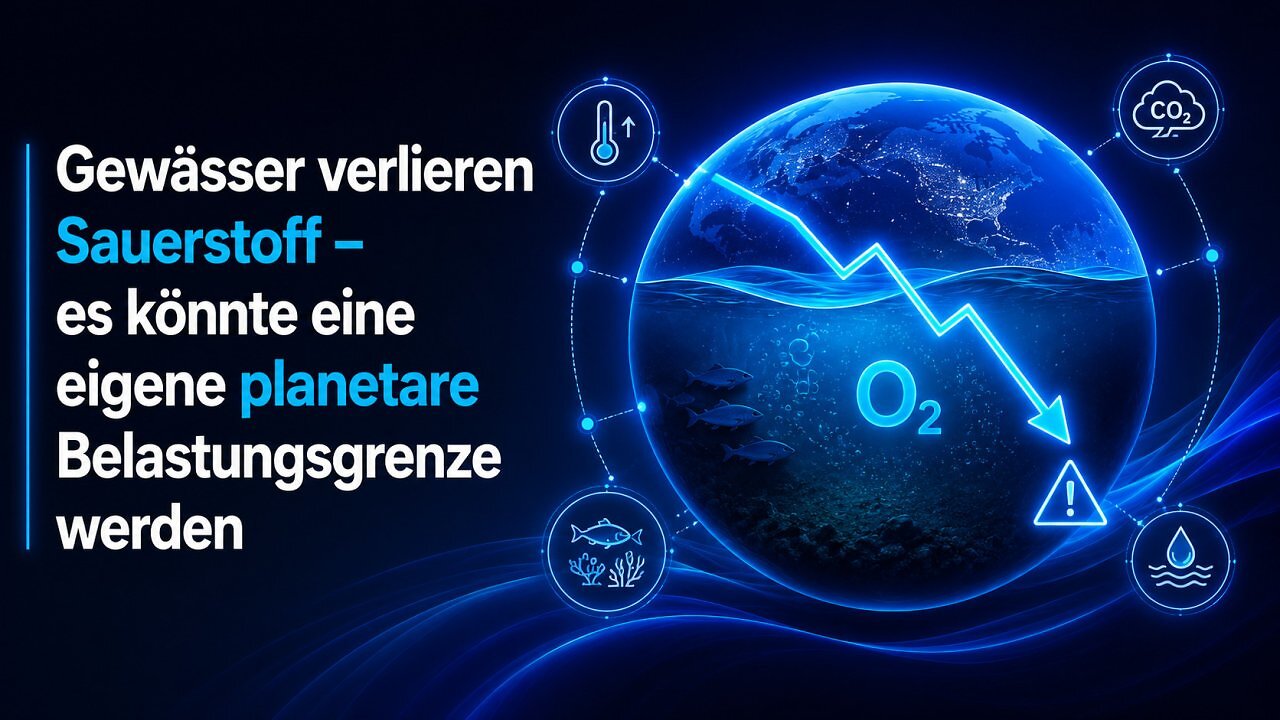 [22/07/2026] Ozeane, Seen und Flüsse verlieren Sauerstoff.