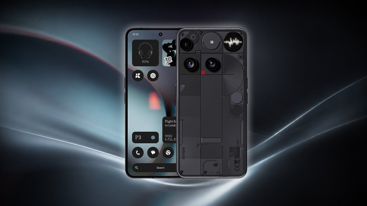 [24/07/2026] Nothing Phone (3) – Handy mit 50 MP Triple-Kamera, 24h Silizium-Kohlenstoff Akku, 6,67