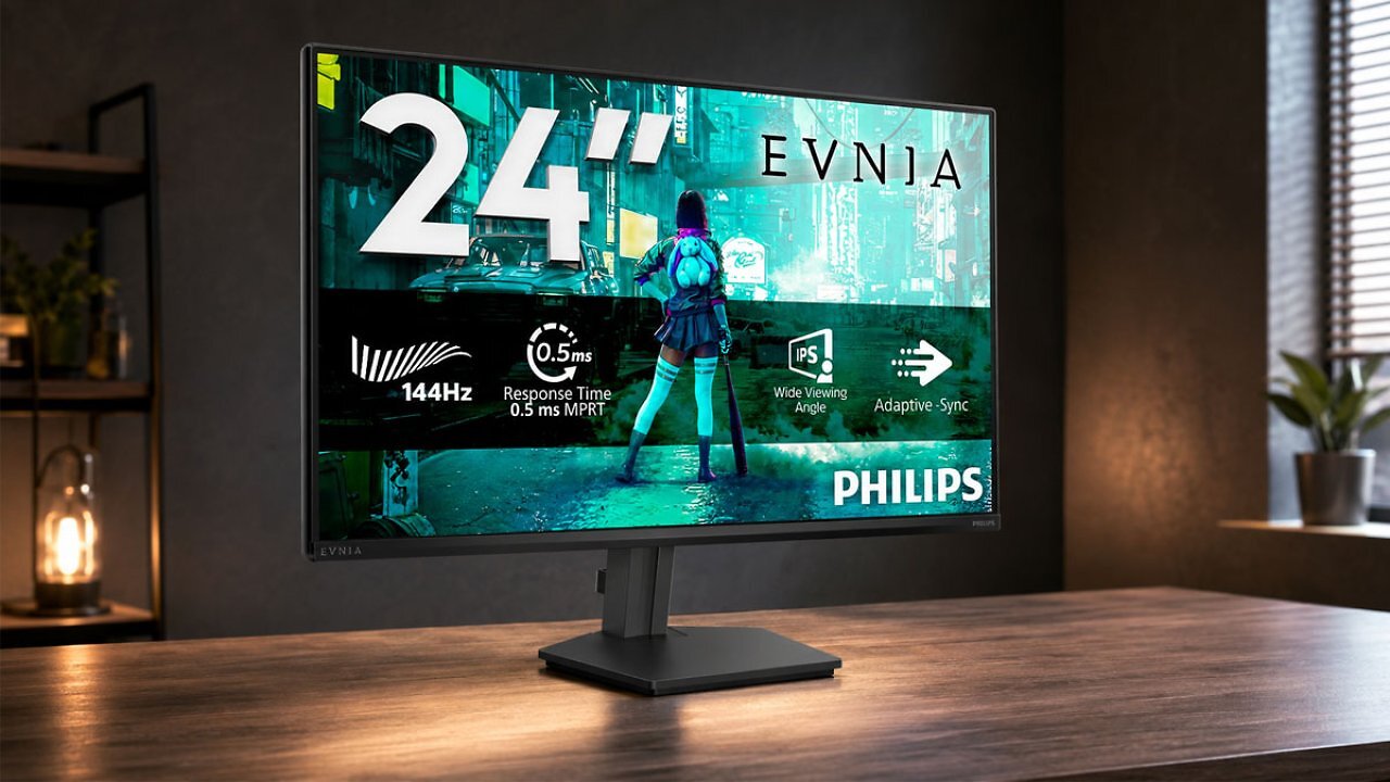 [17/07/2026] 144-Hz-Monitor für nur 69 Euro: Philips Evnia 24M2N3200NF&nbsp;