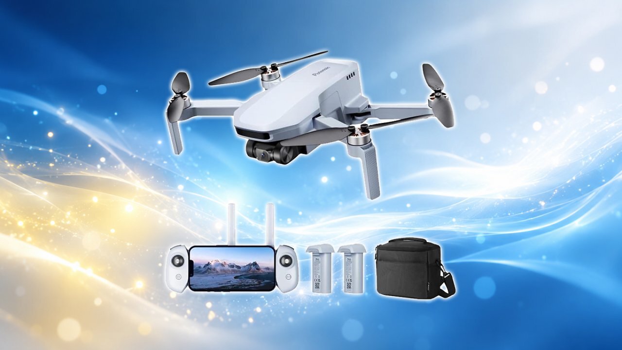 [07/07/2026] Potensic ATOM SE GPS Drohne mit 4K EIS Kamera, 2 Akkus 62 Min. Flugzeit, unter 249g, C0, 4KM FPV Übertragung, Bürstenloser Motor, Max.16m/s, Follow-Me/autom. Rückkehr, für Anfänger Erwachsene Amazon Angebot