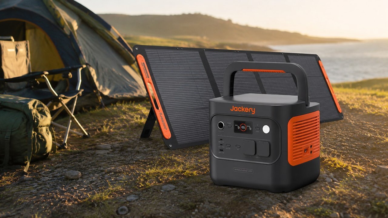 [07/07/2026] Nur 17,5 kg trotz 2.042 Wh: Für kurze Zeit gibt es diese Powerstation mit Solarpanel weiterhin zum Prime-Day-Preis