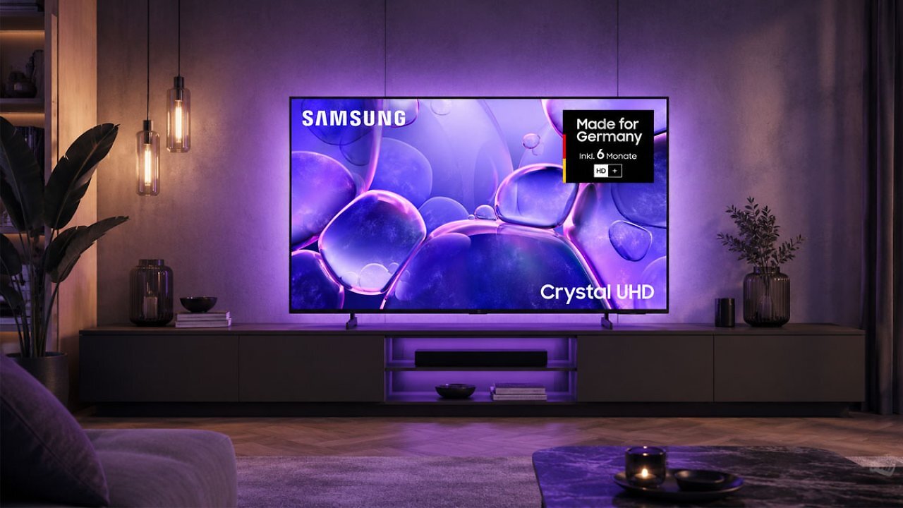[20/07/2026] Nur 299 Euro: Samsung U8079F UHD-TV mit 50 Zoll