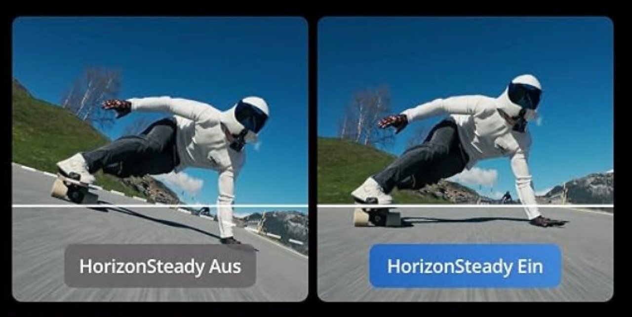 HorizonSteady Action Cam Funktion Stabilisierung