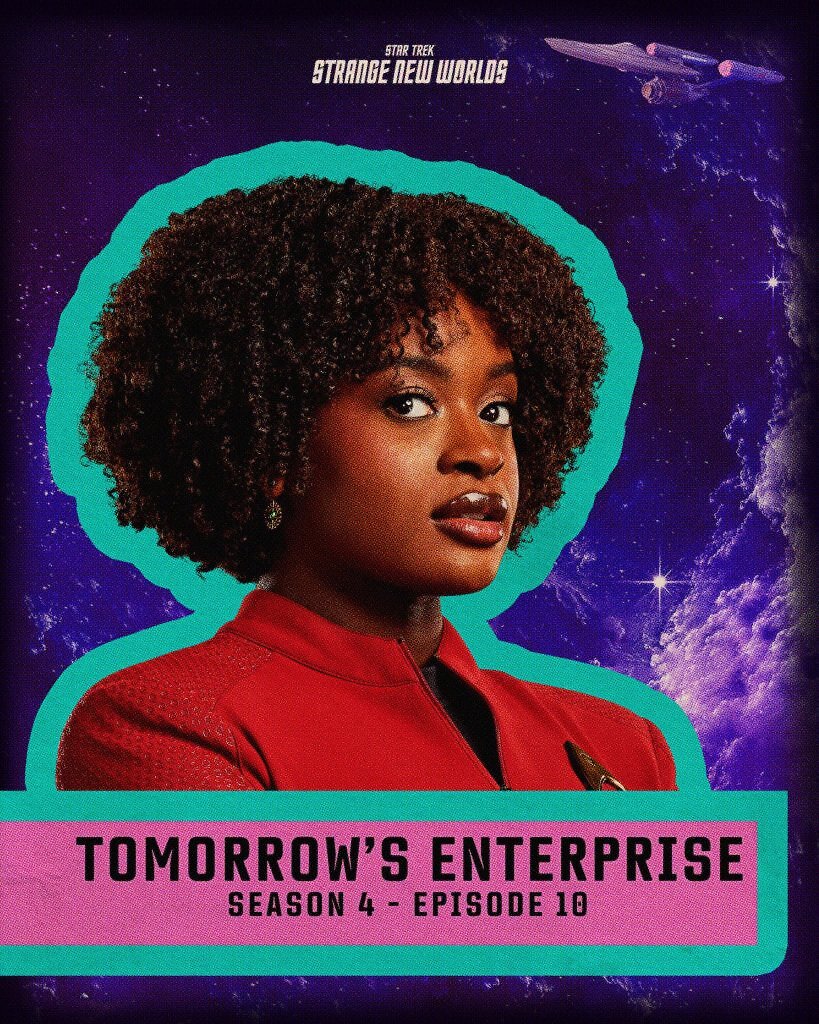 Besucht Uhura eine Enterprise aus der Zukunft?