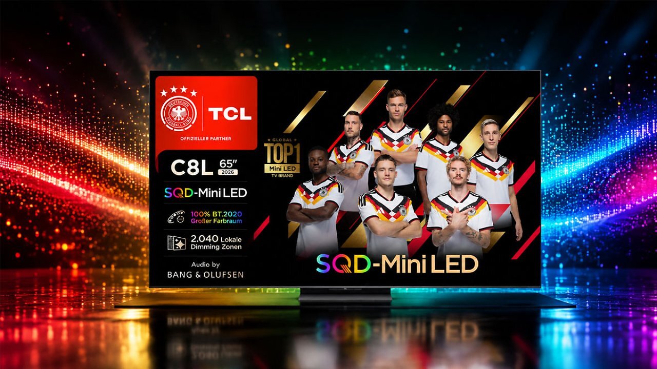 [23/07/2026] Im Preissturz: TCL 65C8L SQ Mini-LED-TV nie günstiger