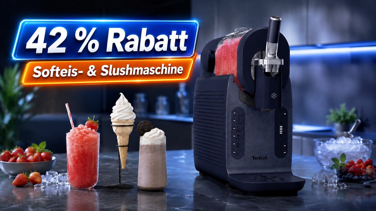 [10/07/2026] Ninja Creami unter Druck: Tefal Freezi macht Softeis und Slush ohne Vorfrieren – jetzt 42 % günstiger