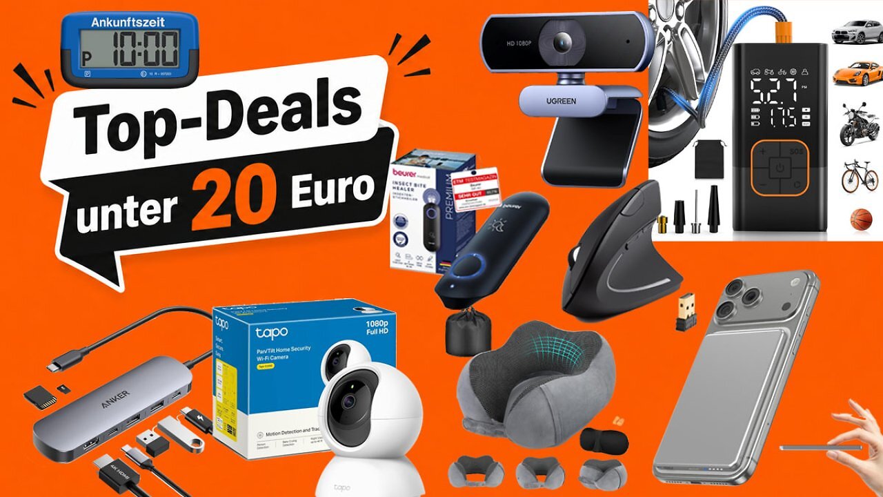 [10/07/2026] Prime Day lässt grüßen: Erstaunlich, was man gerade unter 20€ bekommt - Rabatte bis zu 60% bei Amazon