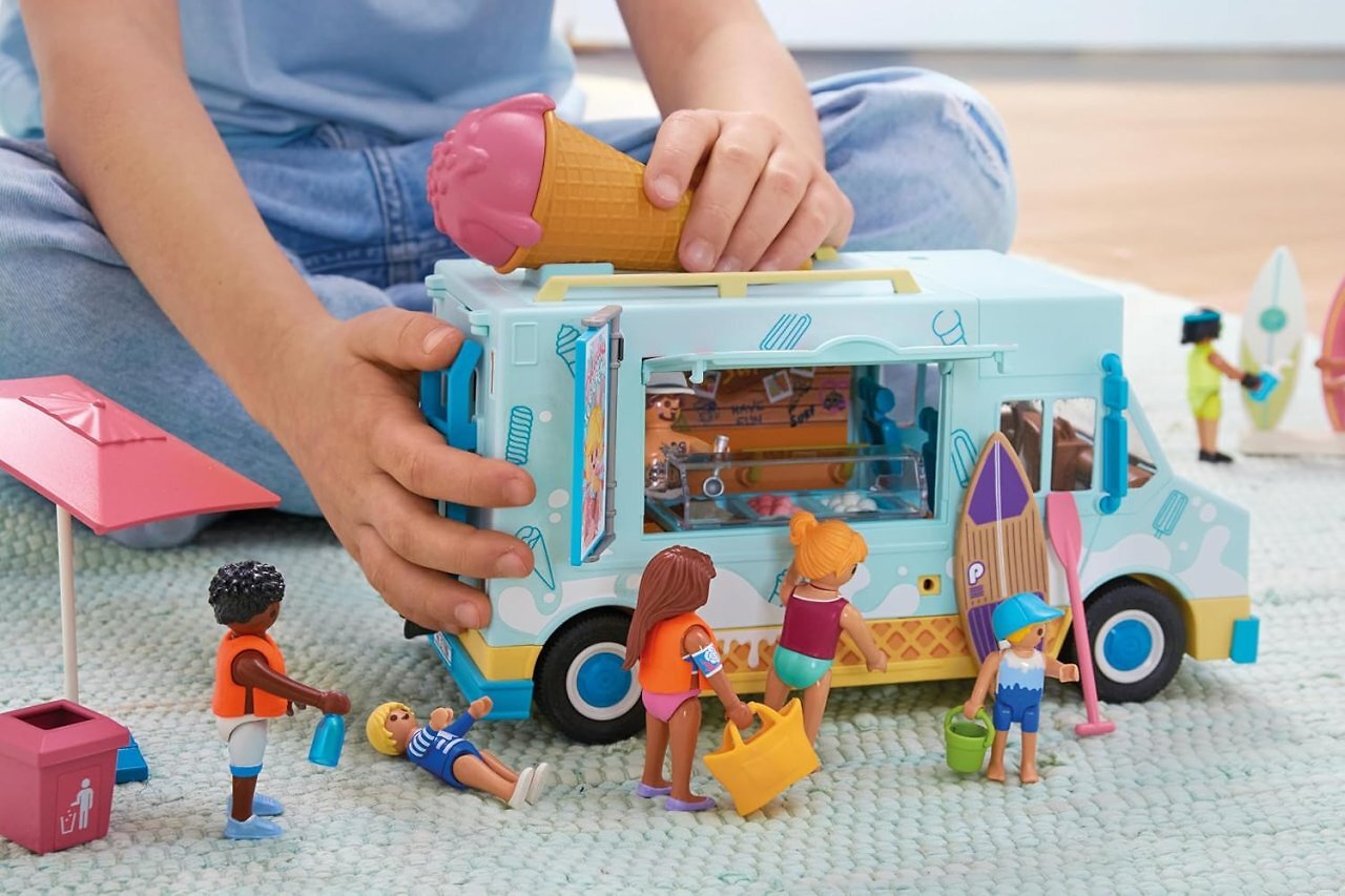 [13/07/2026] Amazon-Tiefstpreis ausgerechnet zur schwülen Hitze: Eiswagen und viele weitere Sets von Playmobil sind aktuell stark reduziert