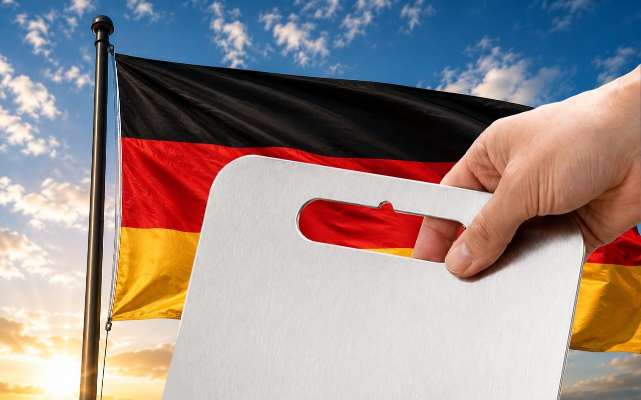 [24/07/2026] Made in Germany und auf Amazon-Tiefstpreis, aber gefährlich für die eigenen Messer? Edelstahl-Schneidbrett so günstig wie nie