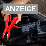Starthilfe für leere Auto-Batterie: 12V-Powerbank bei Amazon kurz nur 40€ - lädt auch Smartphone, Tablet & Co.